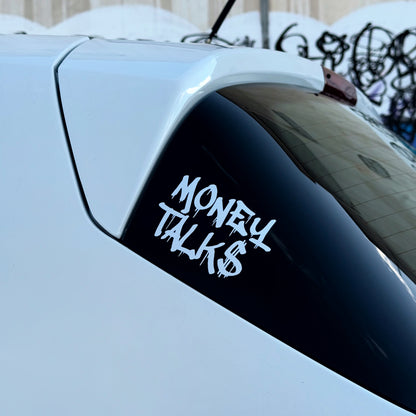 Money Talks Sticker