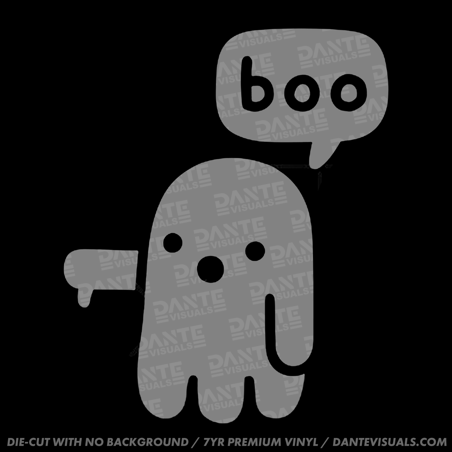 Boo Ghost Of Disapproval Sticker