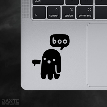 Boo Ghost Of Disapproval Sticker