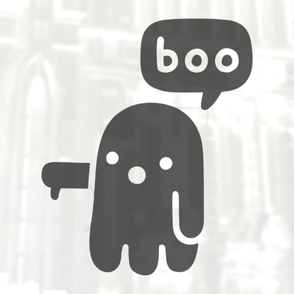 Boo Ghost of Disapproval