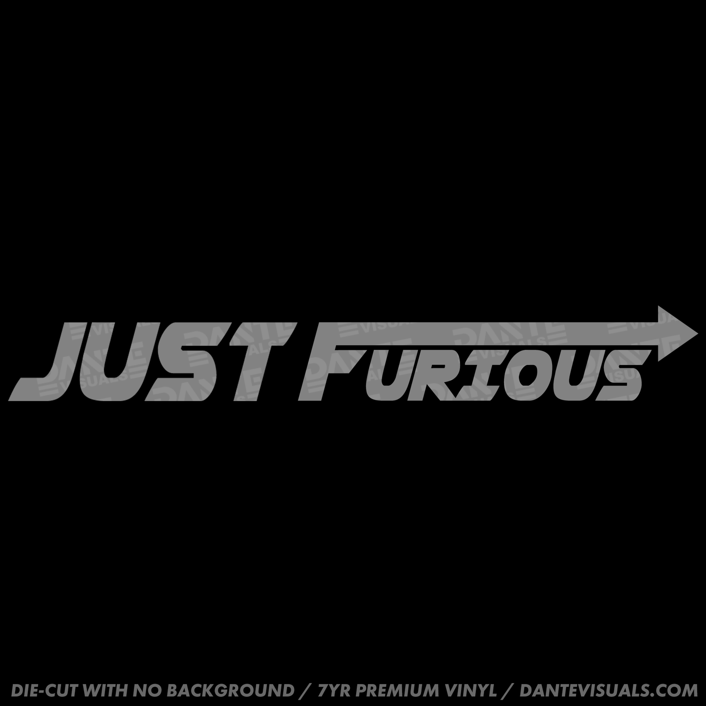 Just Furious Sticker