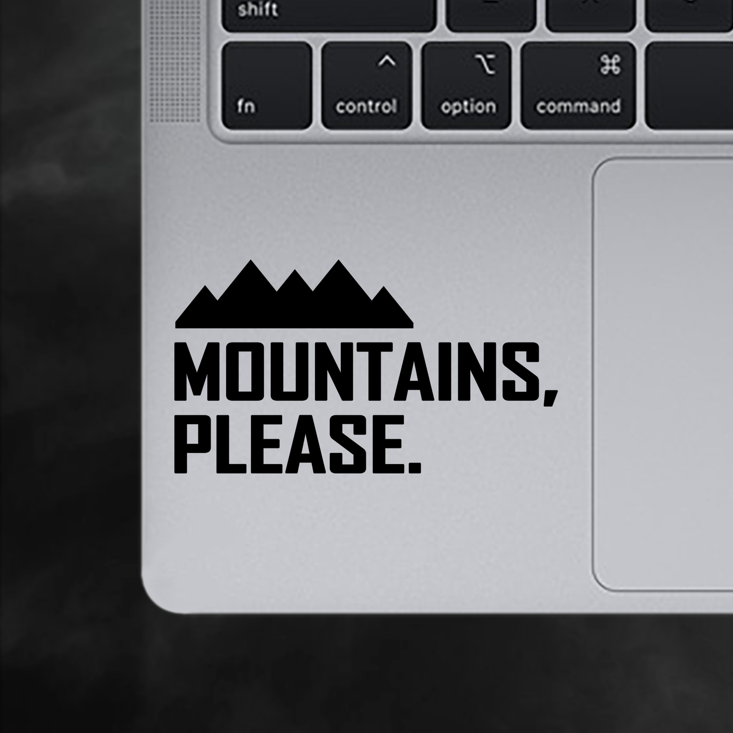 Mountains Please Sticker