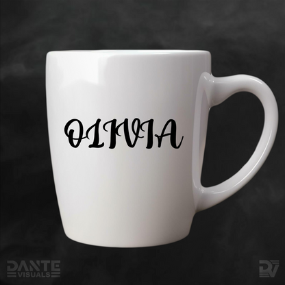 Custom Text Mug Decal