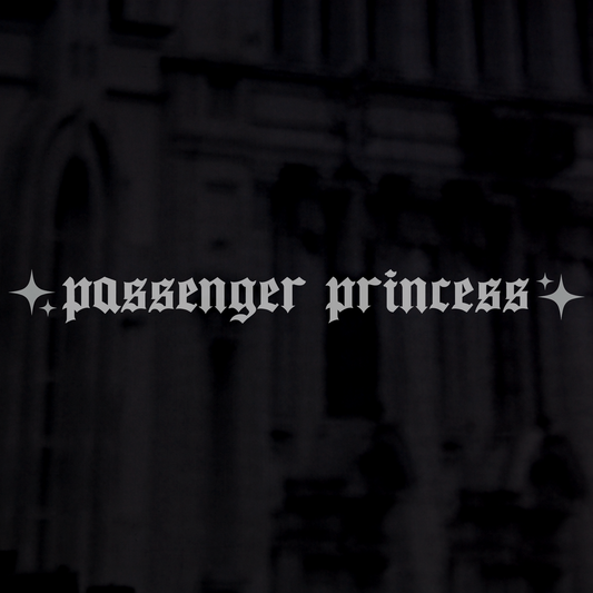 Passenger Princess Sticker