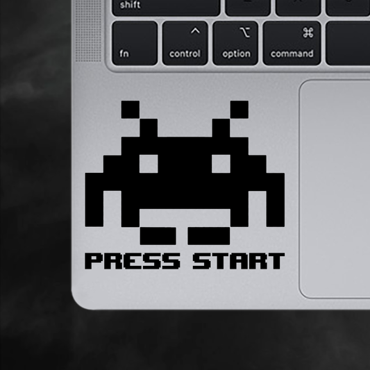 Press Start Sticker