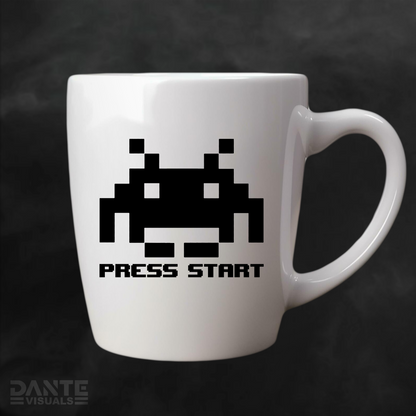 Press Start Sticker