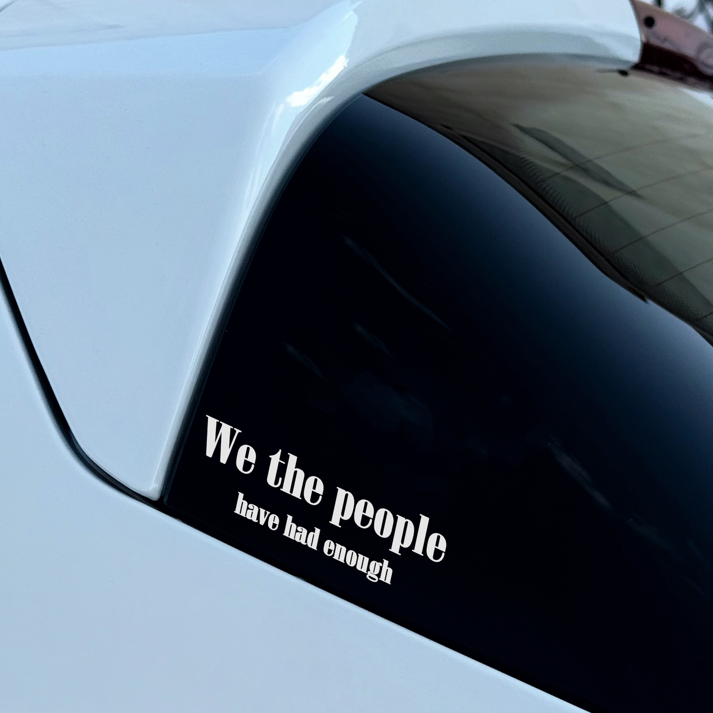 We The People Sticker